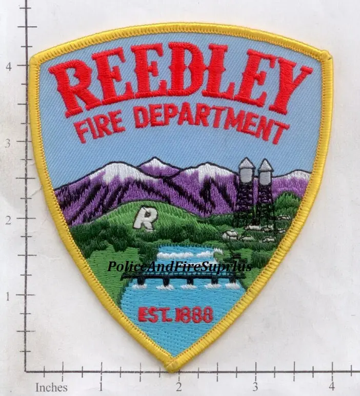 California - Reedley Fire Dept Patch V2 1