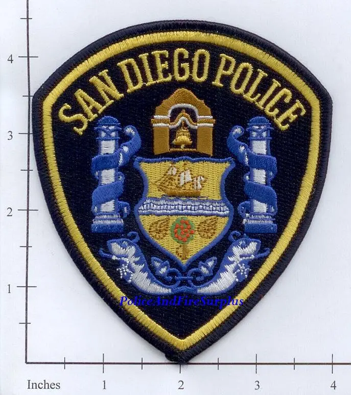 California - San Diego Police Dept Patch 1