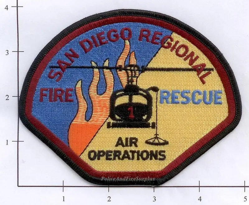California - San Diego Regional Air Operations Fire Dept Patch 1