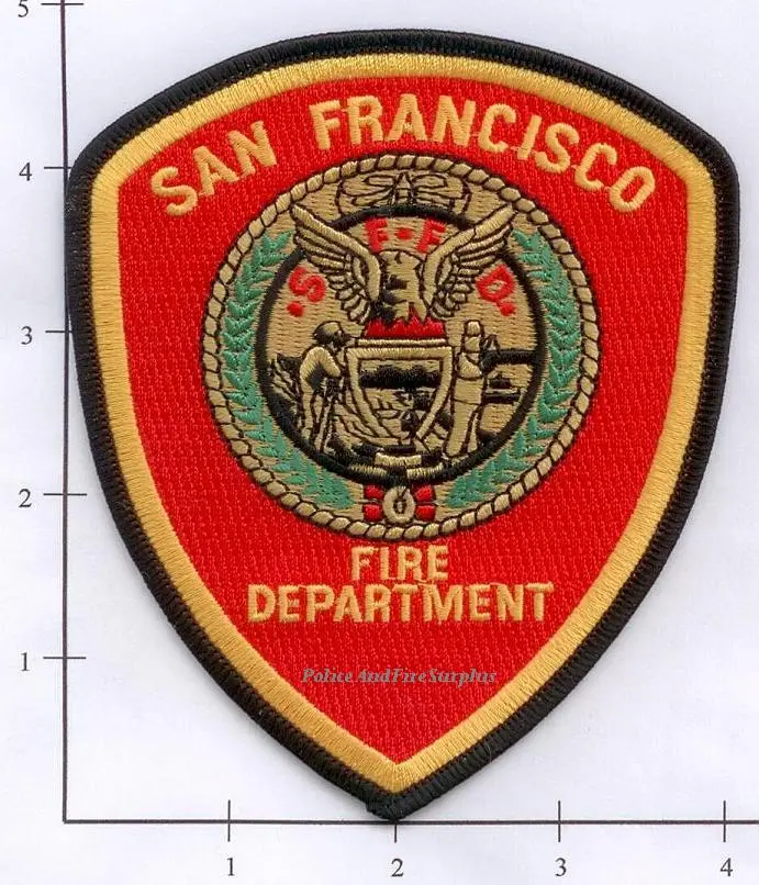 California - San Francisco Fire Dept Patch V2 1