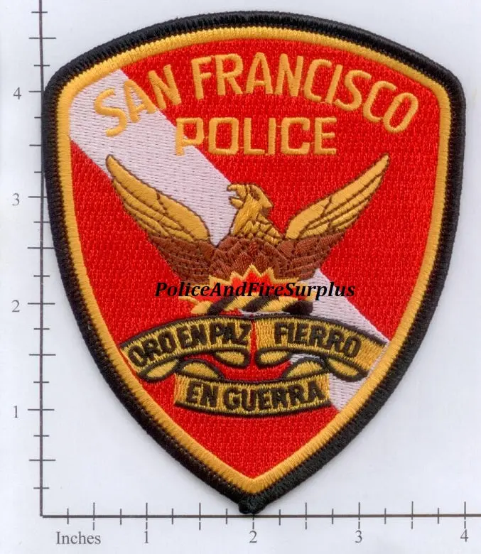 California - San Francisco Police Dive Team Patch 1