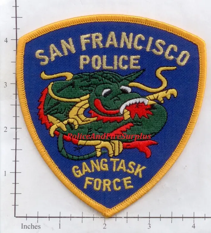 California - San Francisco Police Patch Gang Task Force 1