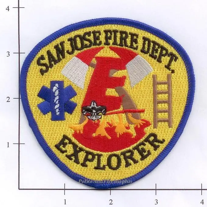 California - San Jose Explorer Fire Dept Patch 1