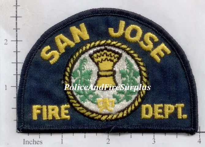 California - San Jose Fire Dept Patch V3 1