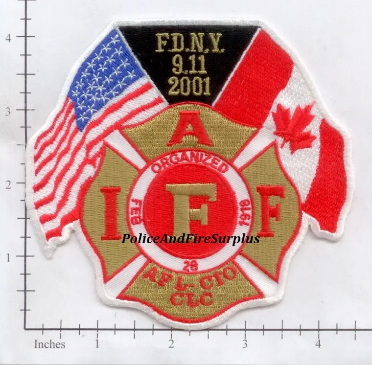 Canada - Iaff Afl-Cio Canadian Legislative Conference 9-11-1 Patch 1