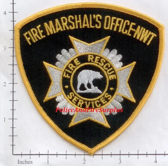 Canada - Northwest Territories Fire Rescue Services Fire Marshal's Office Patch 1