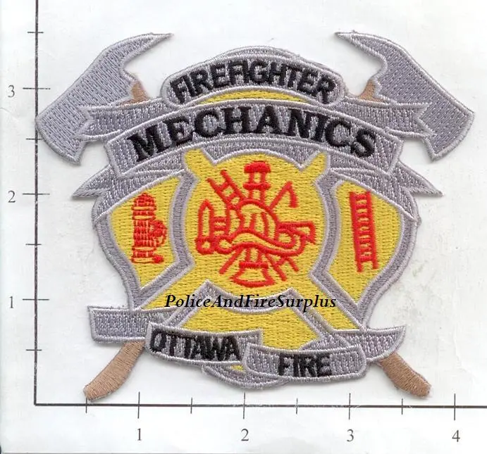 Canada - Ottawa Ontario Mechanics Fire Dept Patch 1
