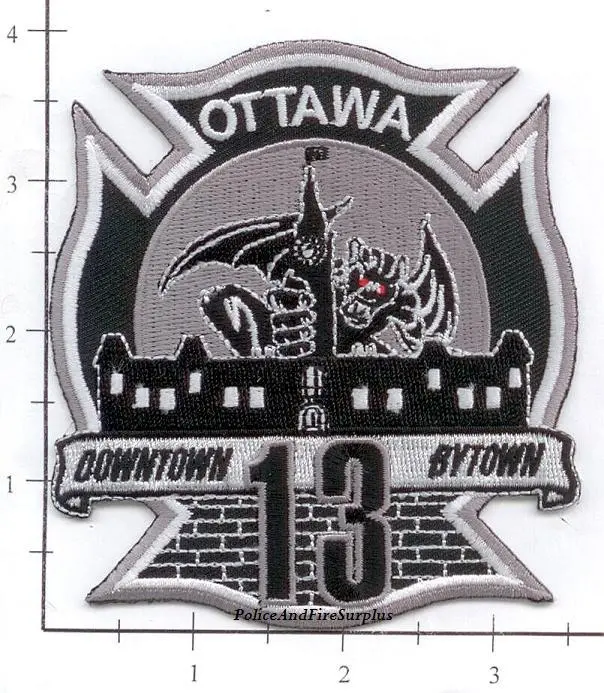Canada - Ottawa Ontario Station 13 Fire Dept Patch 1