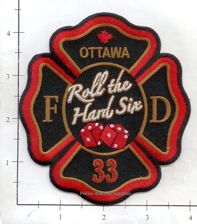 Canada - Ottawa Ontario Station 33 Fire Dept Patch 1