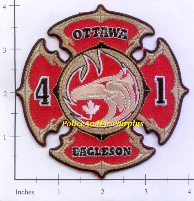 Canada - Ottawa Ontario Station 41 Fire Dept Patch 1