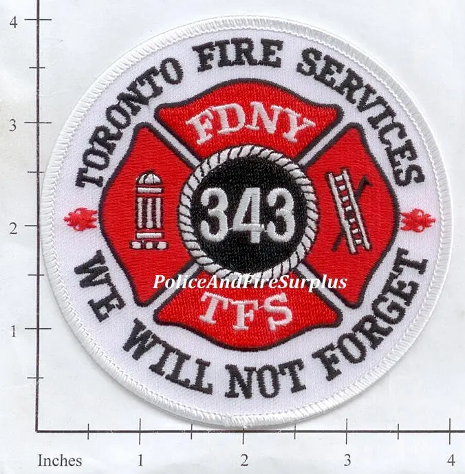 Canada - Toronto Fire Station 343 Patch 1