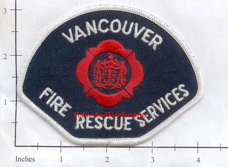 Canada - Vancouver Fire Rescue Services Fire Dept Patch 1