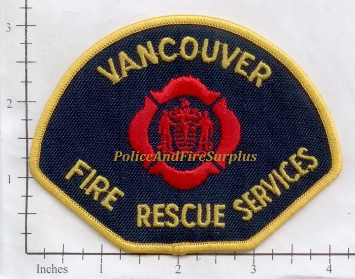 Canada - Vancouver Fire Rescue Services Patch Bc 1
