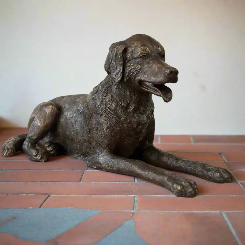 Captain Labrador Dog Statue 1