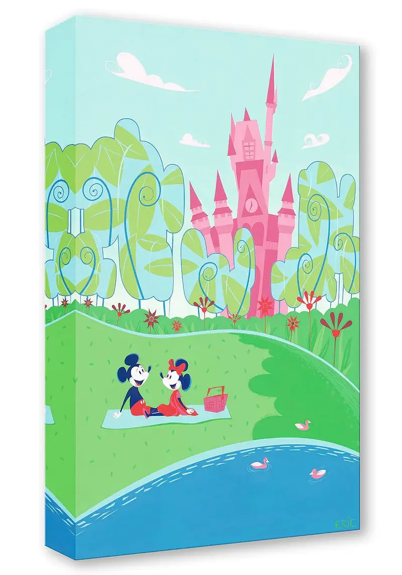 Castle View For Two - Treasure On Canvas 1