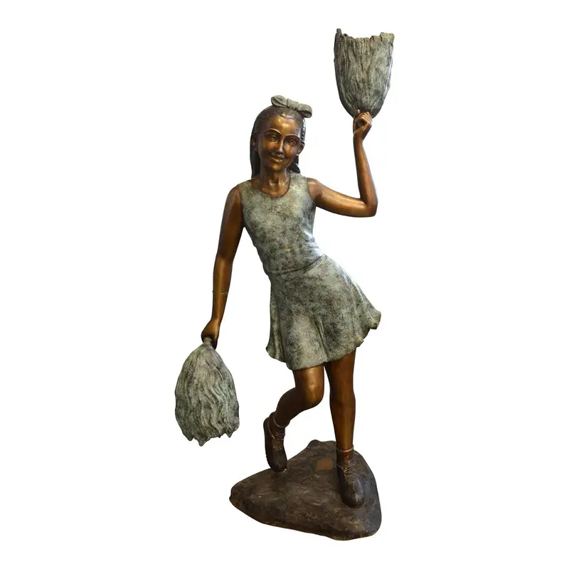 Cheer Dance Bronze Statue 1