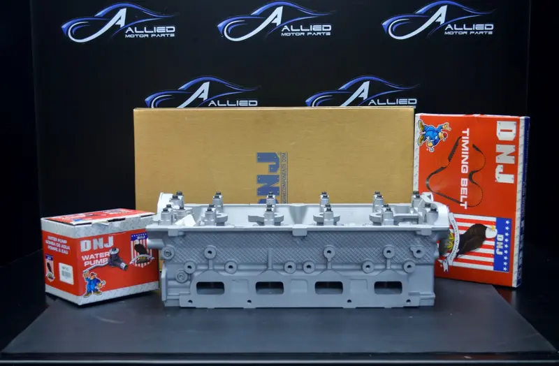 Chrysler Dodge Cylinder Head 2.4L 146Ci - L4 - Dohc - W/O Camshafts 086Ab 01 Kit - Head, Head Gasket Set, Head Bolts, Timing Belt And Water Pump 1