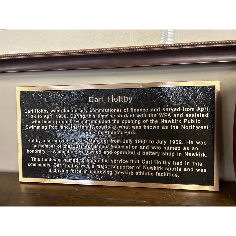 City Commissioner Plaque 1