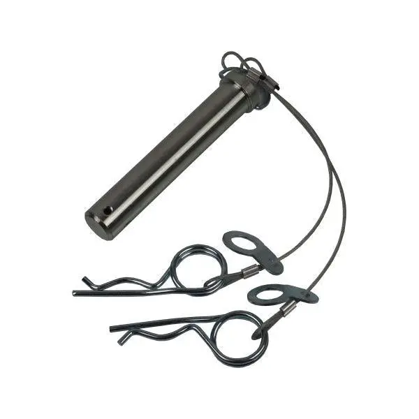 Cobel Replacement Pin & Clip With Cable For Dual Hitch Road 50Mm Tow Ball 25Mm X 142Mm 1