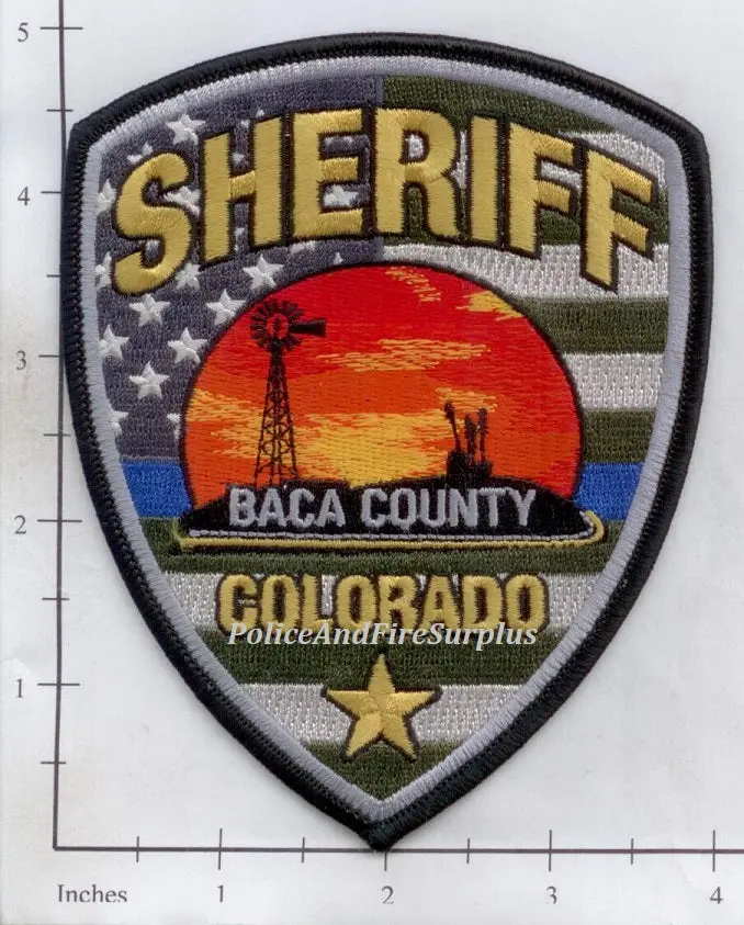 Colorado - Baca County Sheriff Police Dept Patch 1