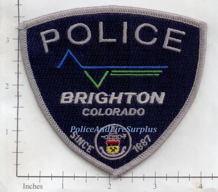 Colorado - Brighton Police Dept Patch 1