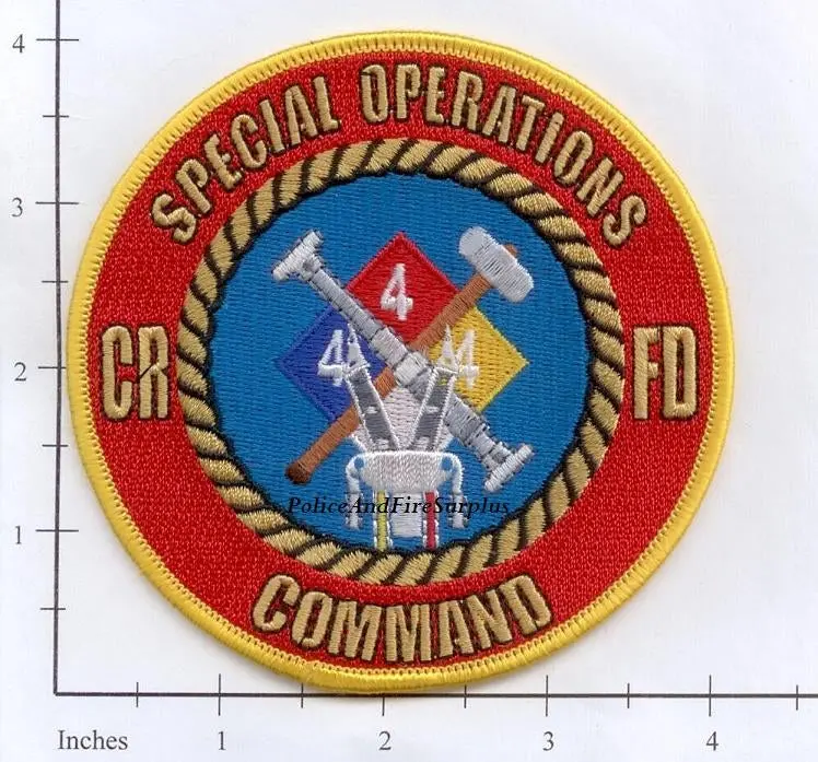 Colorado - Castle Rock Special Operations Command Fire Dept Patch 1