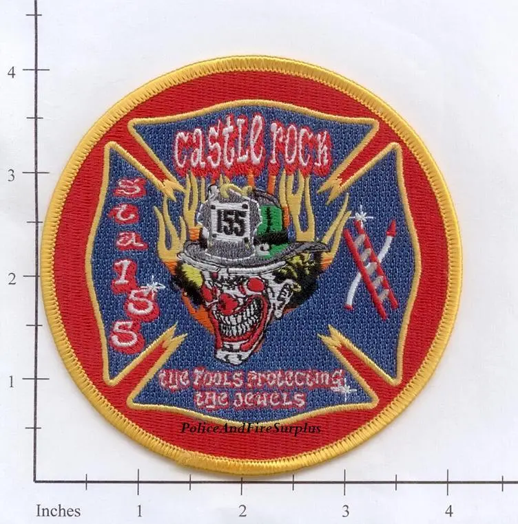 Colorado - Castle Rock Station 155 Fire Dept Patch 1