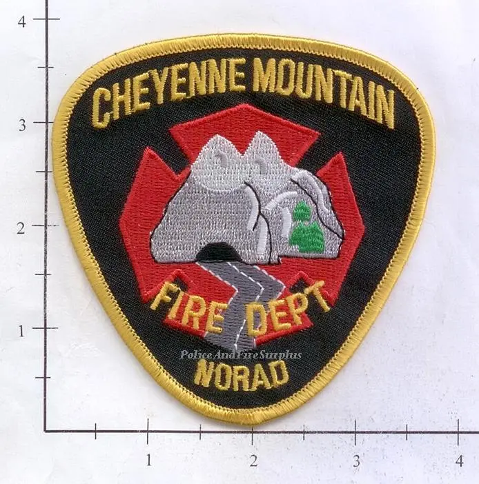 Colorado - Cheyenne Mountain Fire Dept Patch Norad V1 1