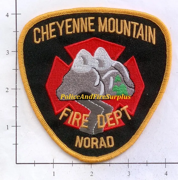 Colorado - Cheyenne Mountain Fire Dept Patch Norad V2 1