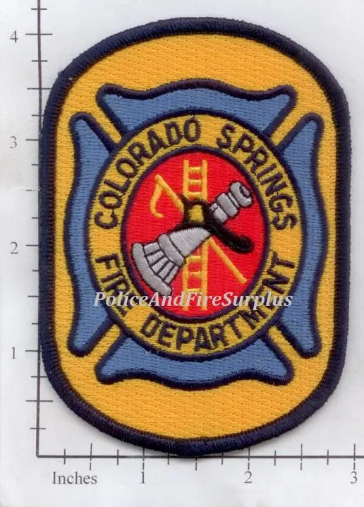 Colorado - Colorado Springs Fire Dept Patch V2 1