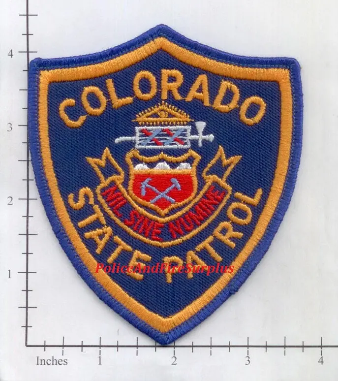 Colorado - Colorado State Police Dept Patch V1 1