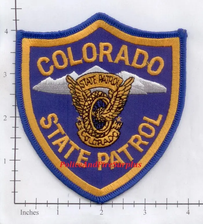 Colorado - Colorado State Police Dept Patch V2 1