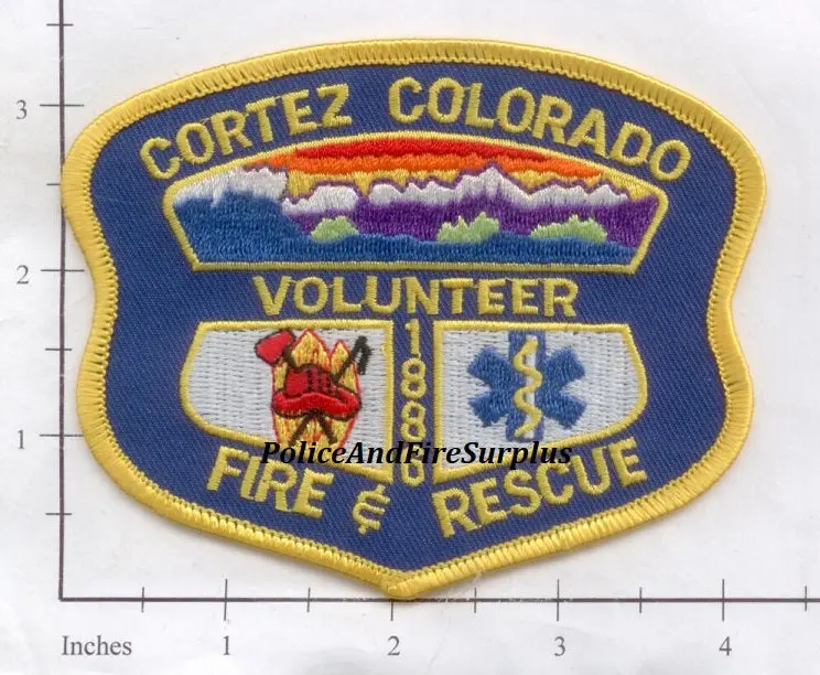 Colorado - Cortez Volunteer Fire & Rescue Patch 1
