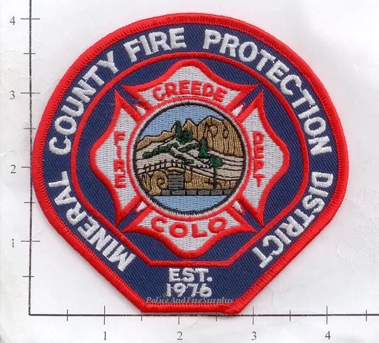 Colorado - Creede Fire Dept, Mineral County Fire Protection District Patch 1