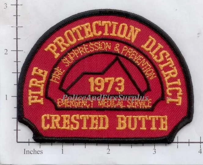 Colorado - Crested Butte Fire Protection District Patch 1