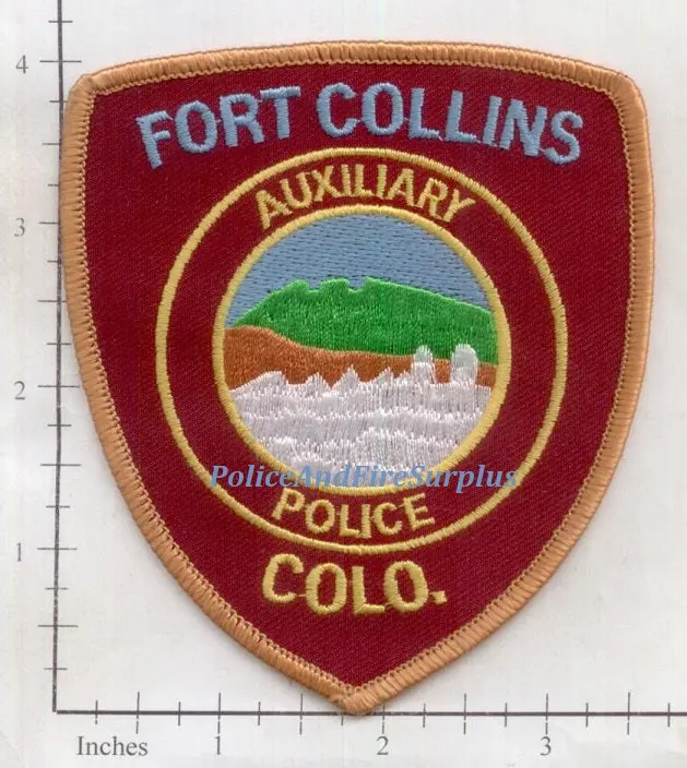 Colorado - Fort Collins Auxiliary Police Dept Patch 1