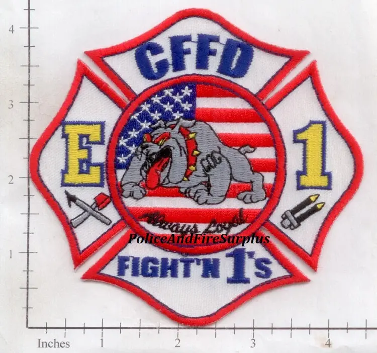 Colorado - Fountain Engine 1 Fire Dept Patch 1