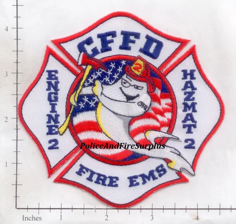 Colorado - Fountain Engine 2 Haz Mat 2 Fire Dept Patch 1