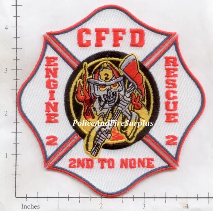Colorado - Fountain Engine 2 Rescue 2 Fire Dept Patch 1