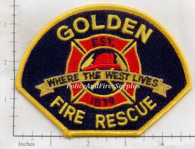 Colorado - Golden Fire & Rescue Patch 1