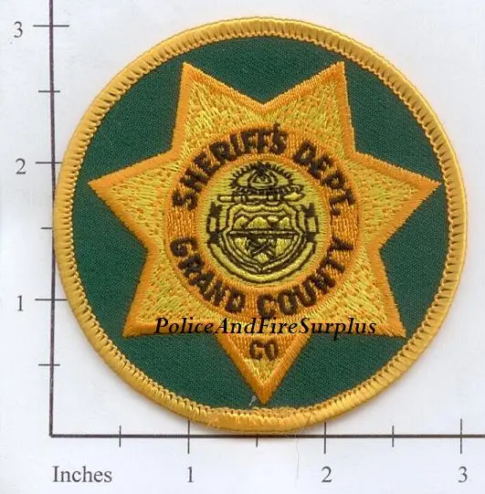 Colorado - Grand County Sheriff's Dept Patch 1