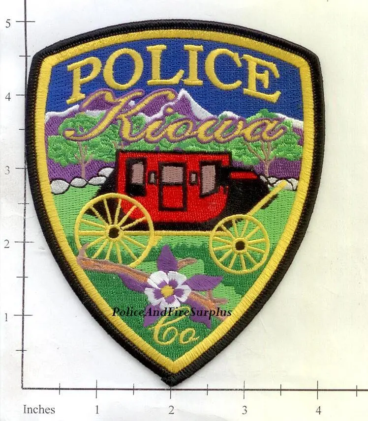 Colorado - Kiowa Police Dept Patch 1
