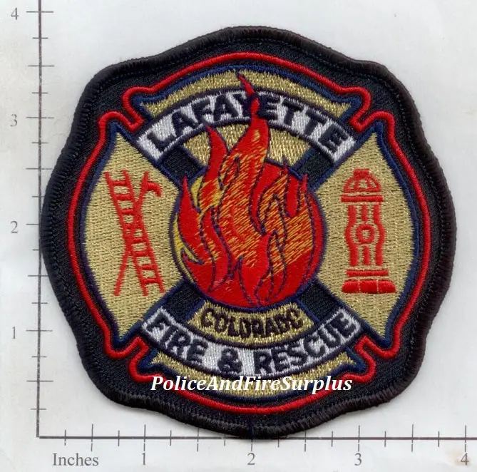 Colorado - Lafayette Fire & Rescue Patch V2 1