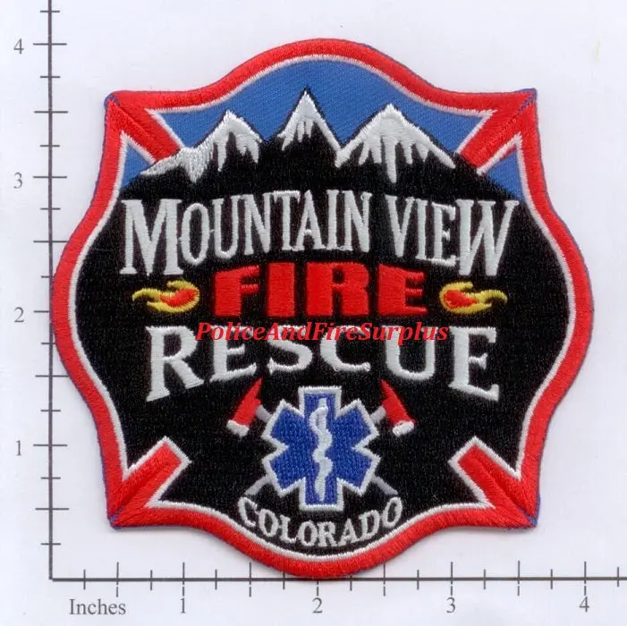 Colorado - Mountain View Fire Rescue Patch 1