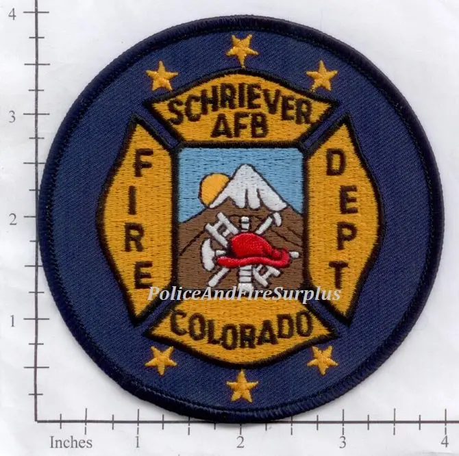 Colorado - Schriever Air Force Base Fire Dept Patch V1 1