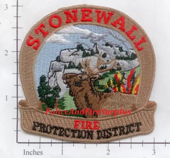 Colorado - Stonewall Fire Protection District Fire Dept Patch V2 1