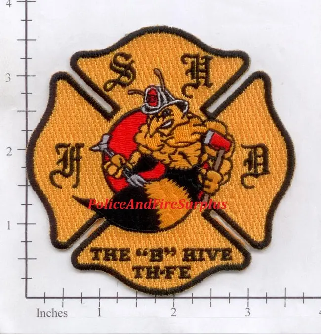 Colorado - Stratmoor Hills B Shift Fire Dept Patch V1 1