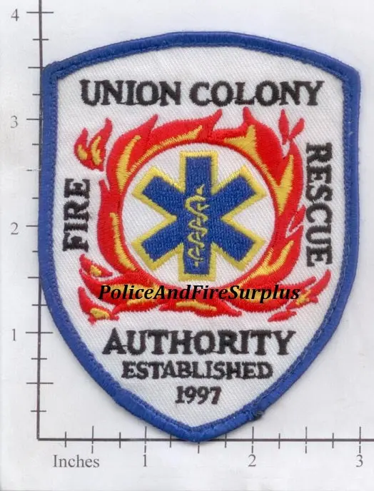 Colorado - Union Colony Fire Rescue Patch 1