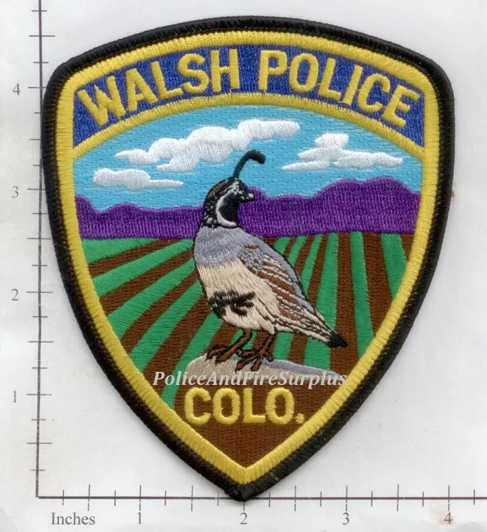 Colorado - Walsh Police Dept Patch 1