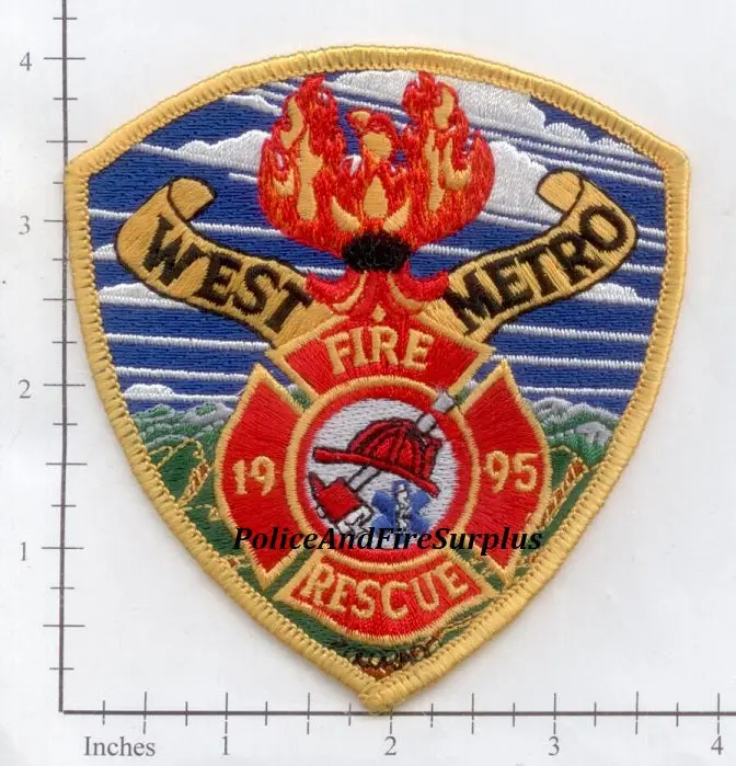 Colorado - West Metro Fire Rescue Patch 1
